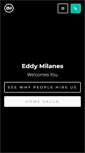 Mobile Screenshot of eddymilanes.com